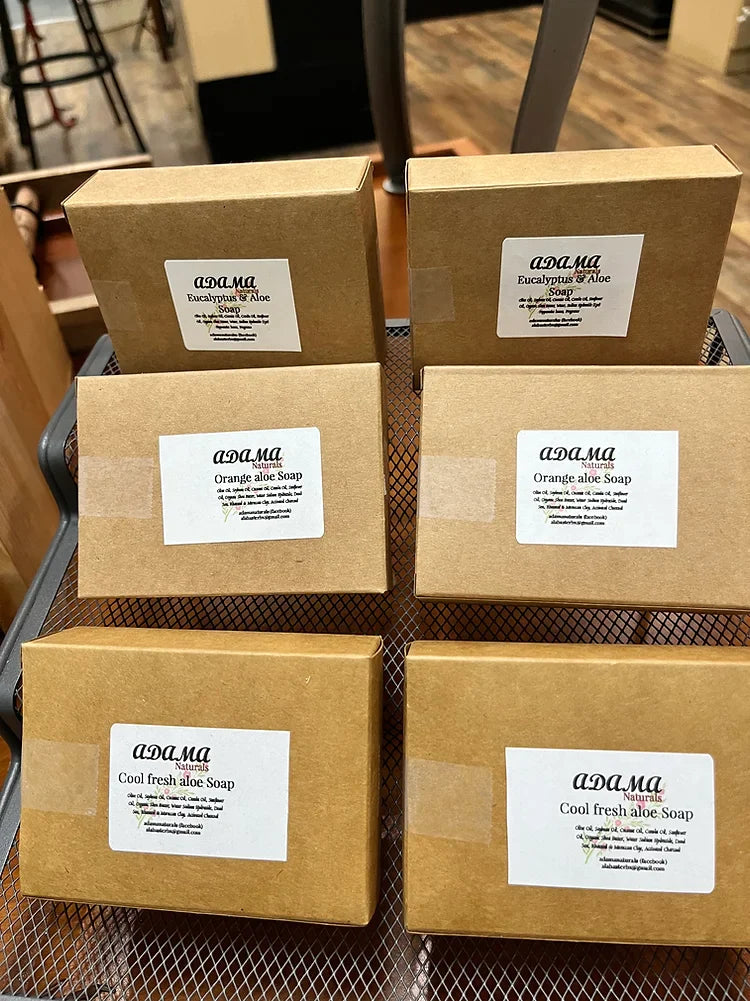 ADAMA Natural's Organic Soaps (4 oz) Mango Salsa Scrub