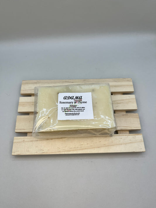 ADAMA Natural's Organic Soaps (4 oz) Rosemary & Thyme